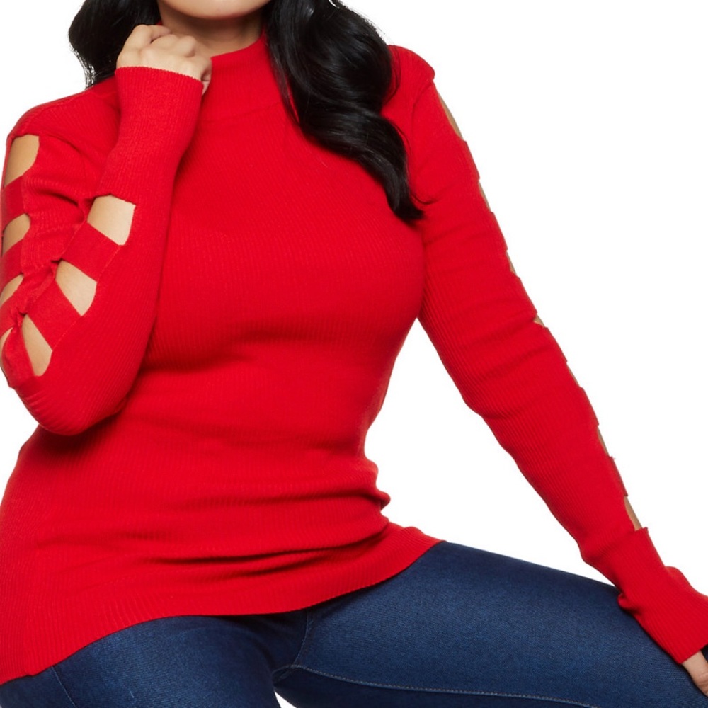 🔥😍Plus Size, Long Sleeve,Res,Ribbed Top🔥😍